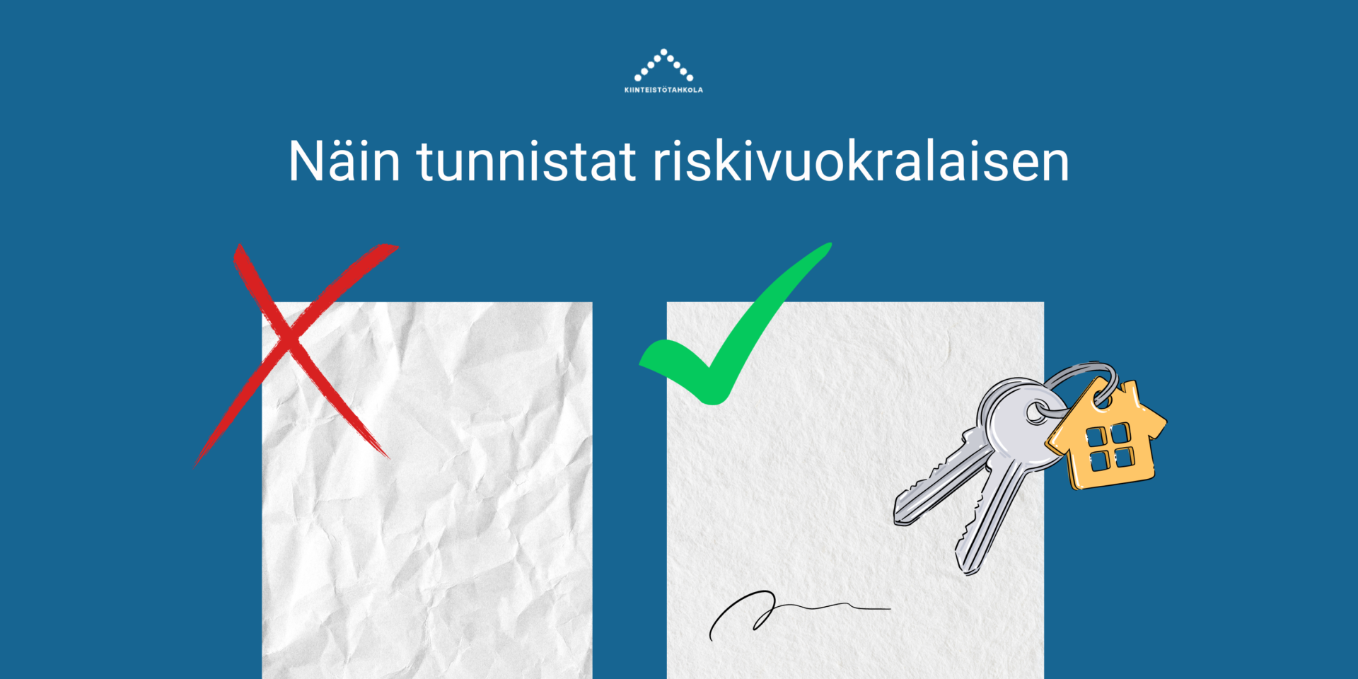 Vuokraa asuntosi - asunnon vuokraus helposti Kiinteistötahkolalta